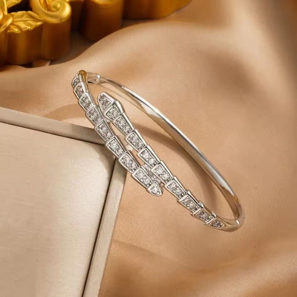 Silver Snake Bracelet - Picture 5 of 6